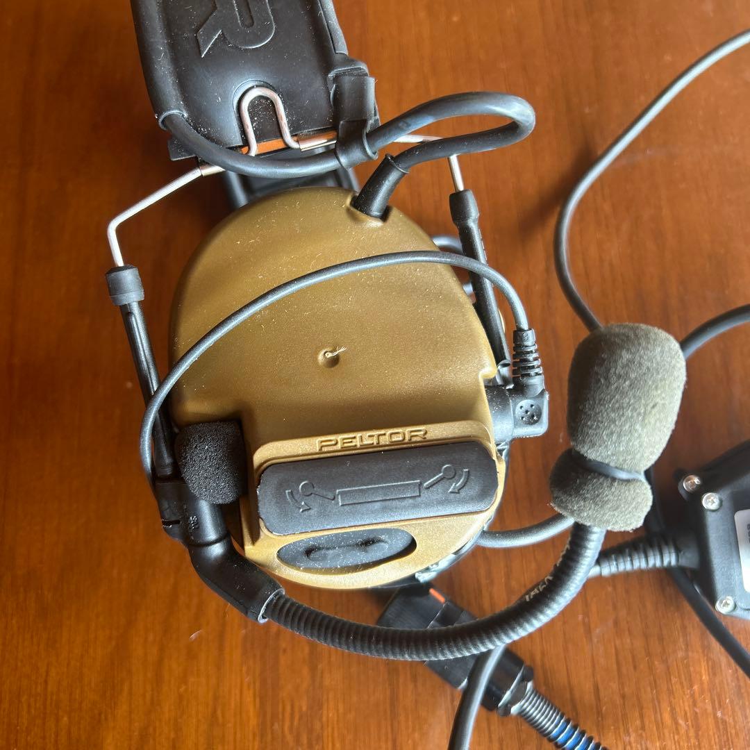 米軍用ベッドセット　3M Peltor 88078-00000 有線ヘッドセット