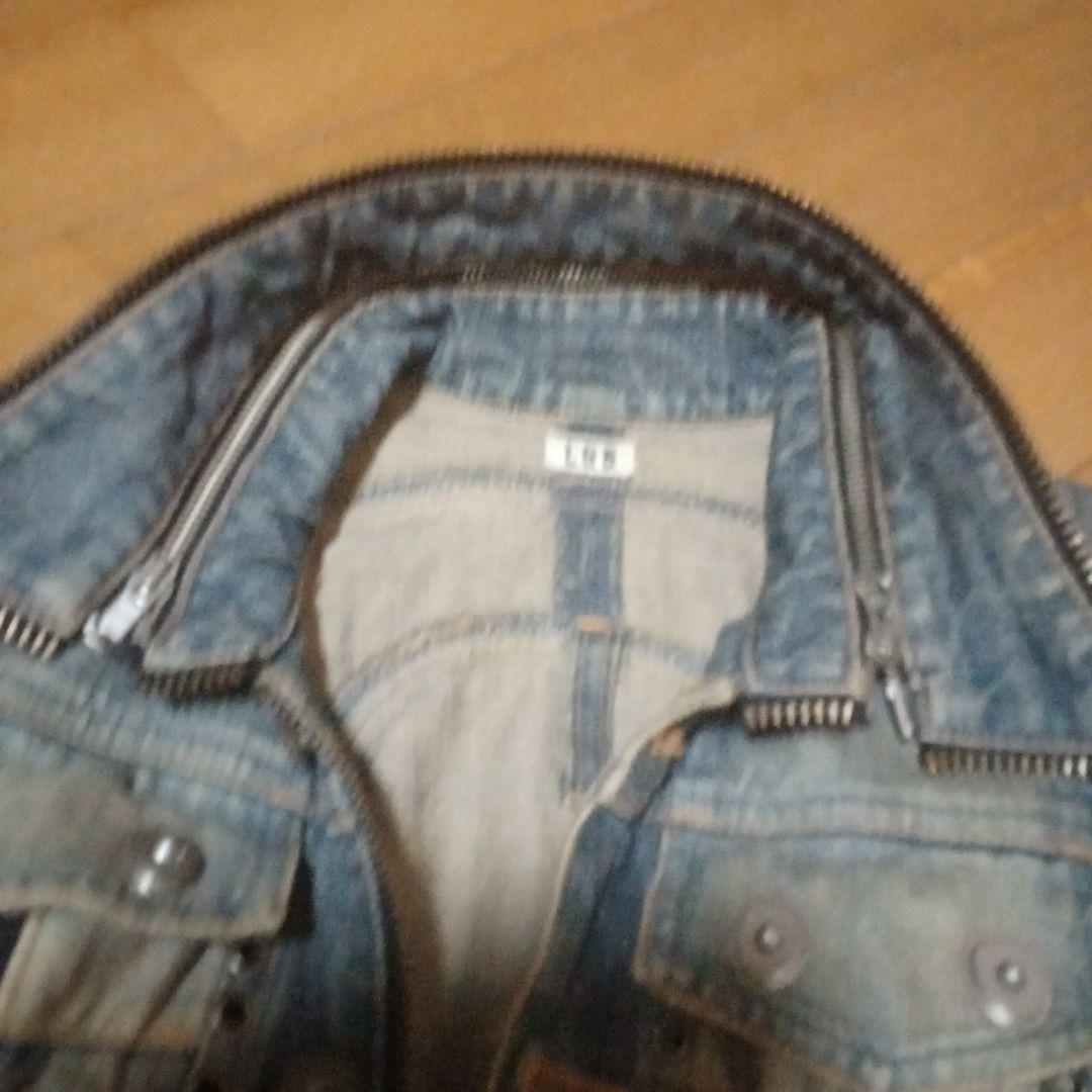 L.G.B. ルグランブルー ダメージ加工デニムジャケット