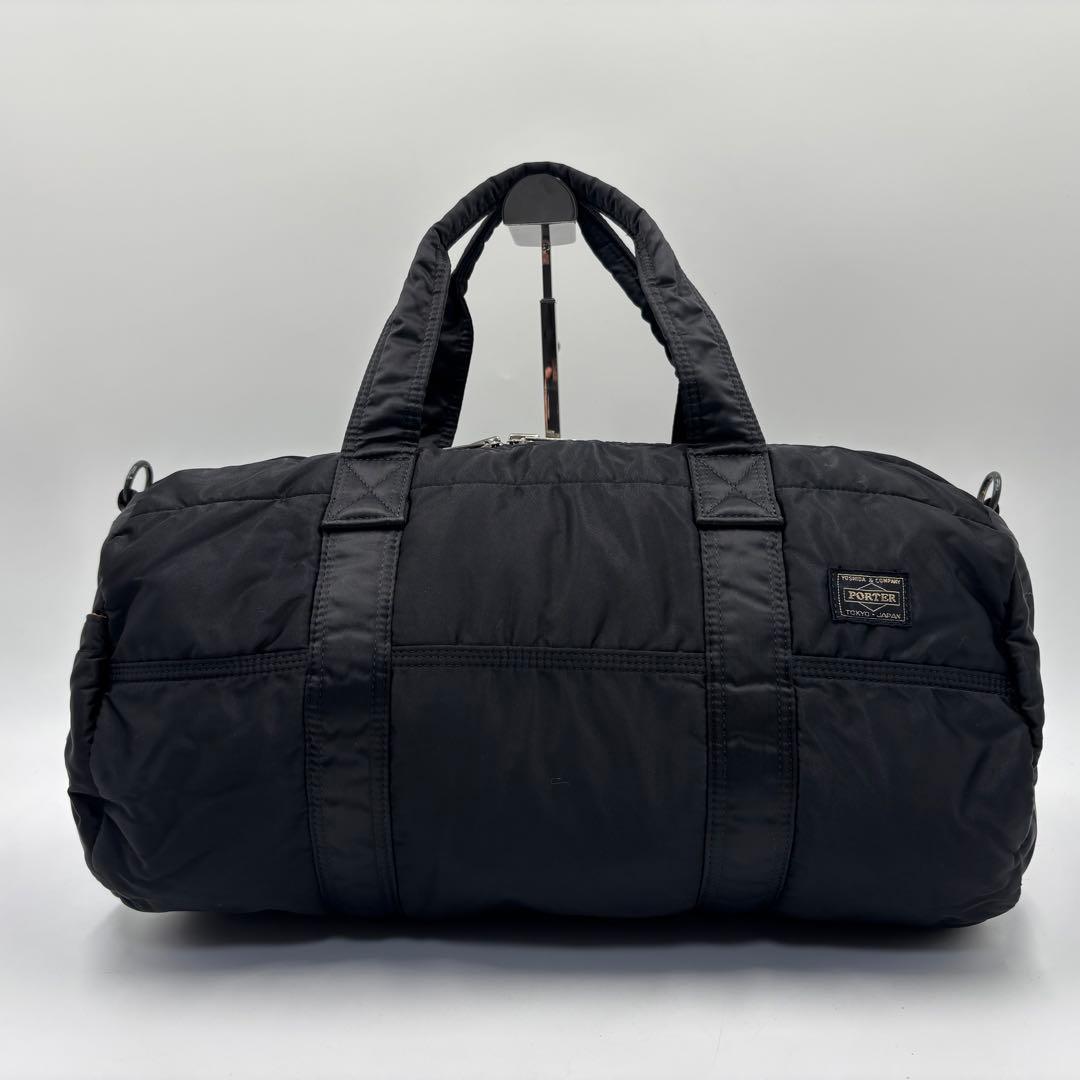 PORTER ポーター タンカー ボストンバッグ ダッフルバッグ ブラック 黒