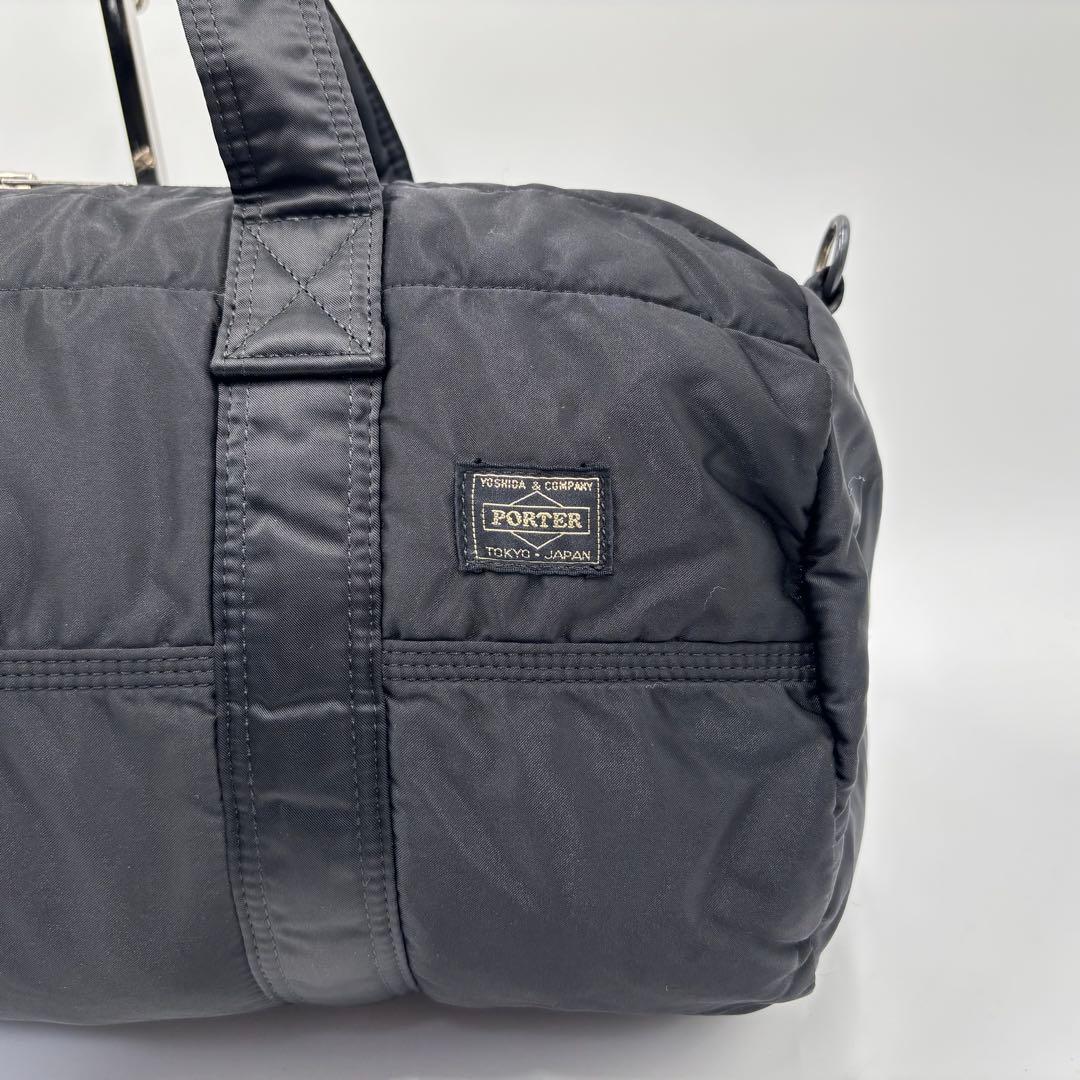 PORTER ポーター タンカー ボストンバッグ ダッフルバッグ ブラック 黒