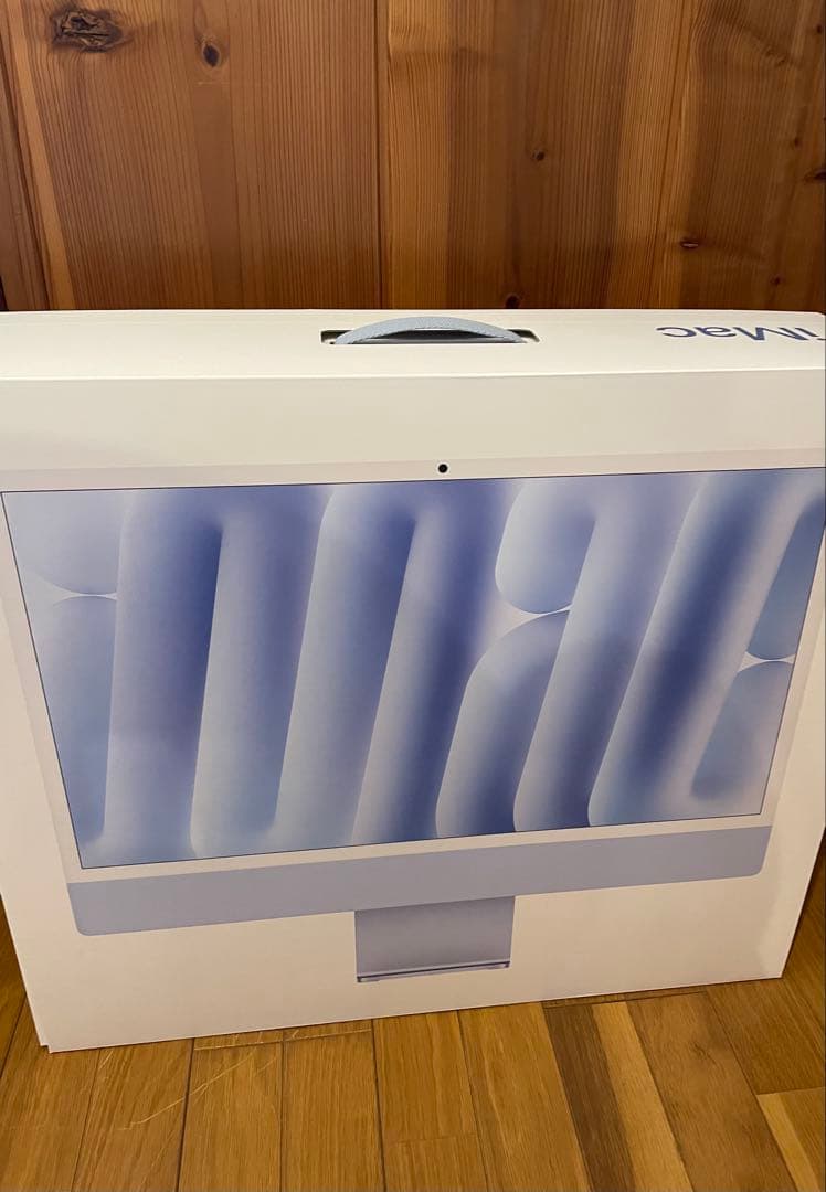 iMac 24インチ2024/M4 16GBメモリ 256GB SSD ブルー