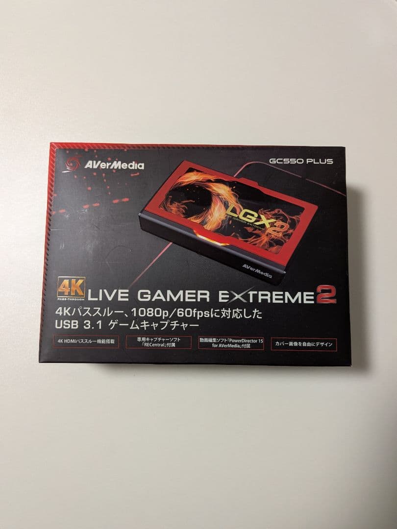 【箱付】AVerMedia GC550 PLUS キャプチャーボード