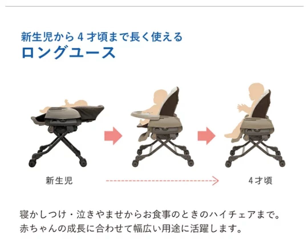 Combi ネムリラ FF ベビーチェア