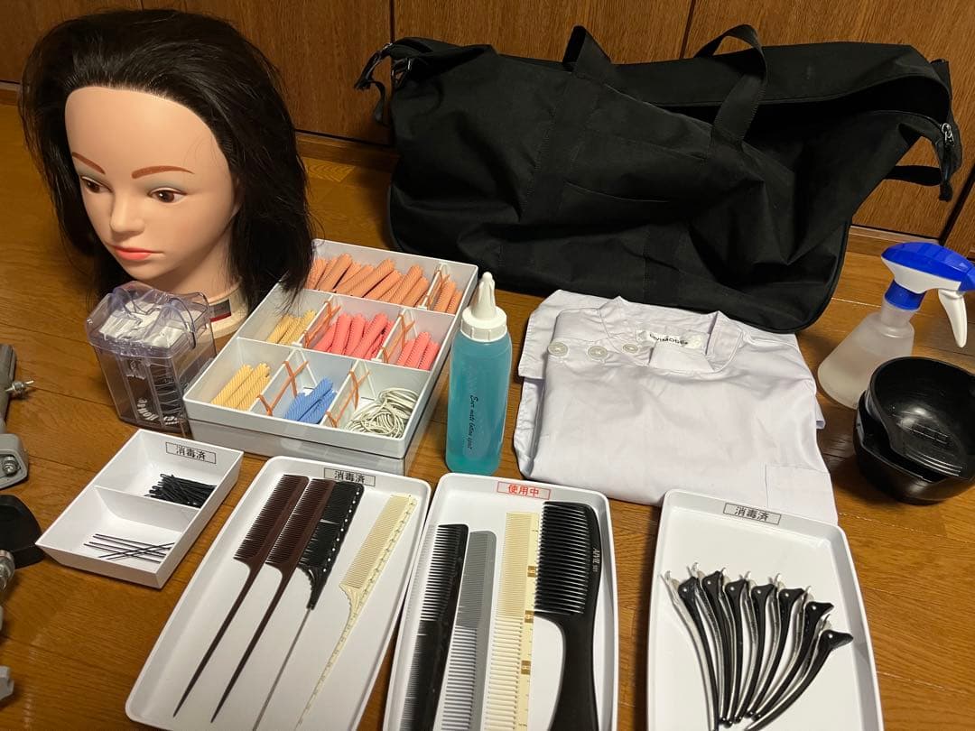 美容師国家試験セットワインディング、オールウェーブ、