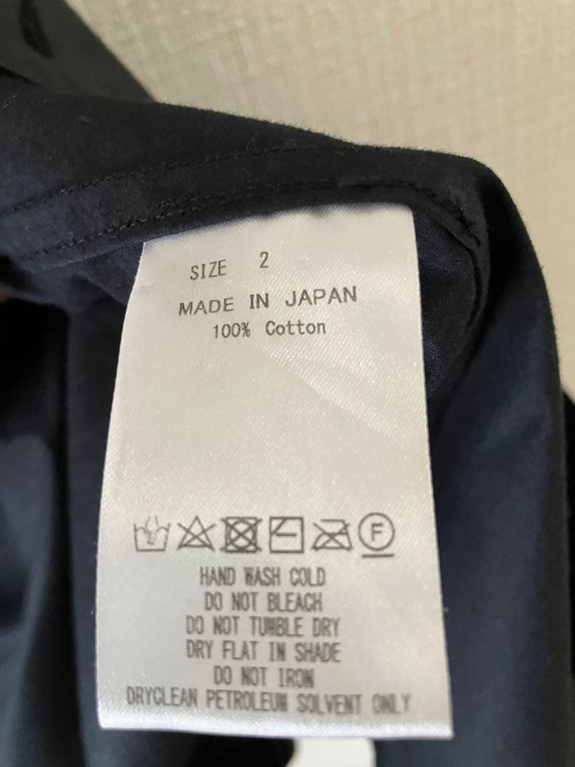 MARKAWARE オーガニックコットンタイプライターコート2 マーカウェア