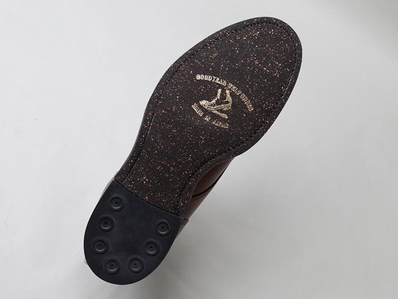 m*a様 リーガルレースアップブーツ黒24.5cmクロム鞣し栃木レザーグッドイヤ