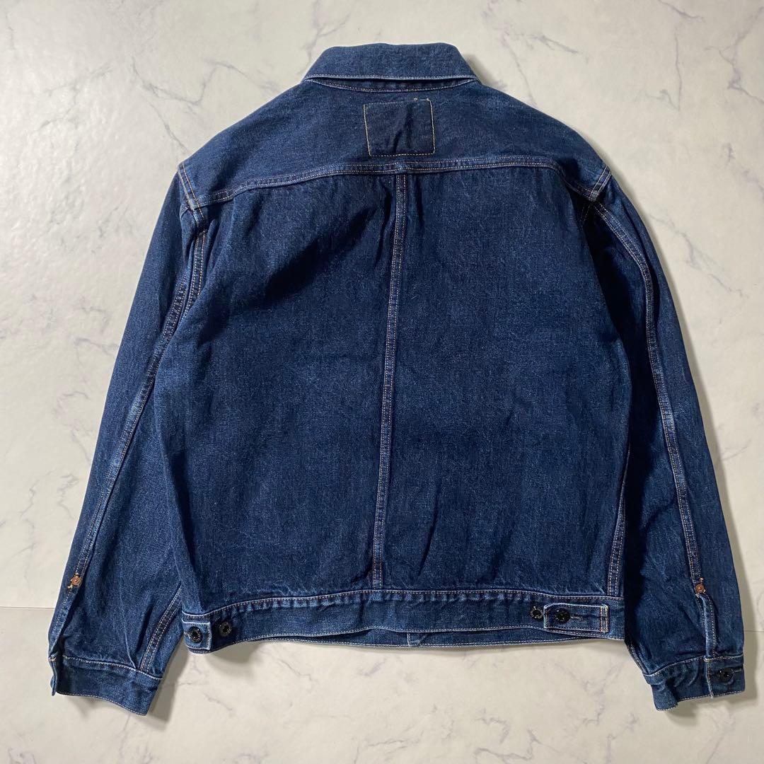 美品】ドゥニーム　デニムジャケット　1st　セルビッジ　大きいサイズ　42　XL