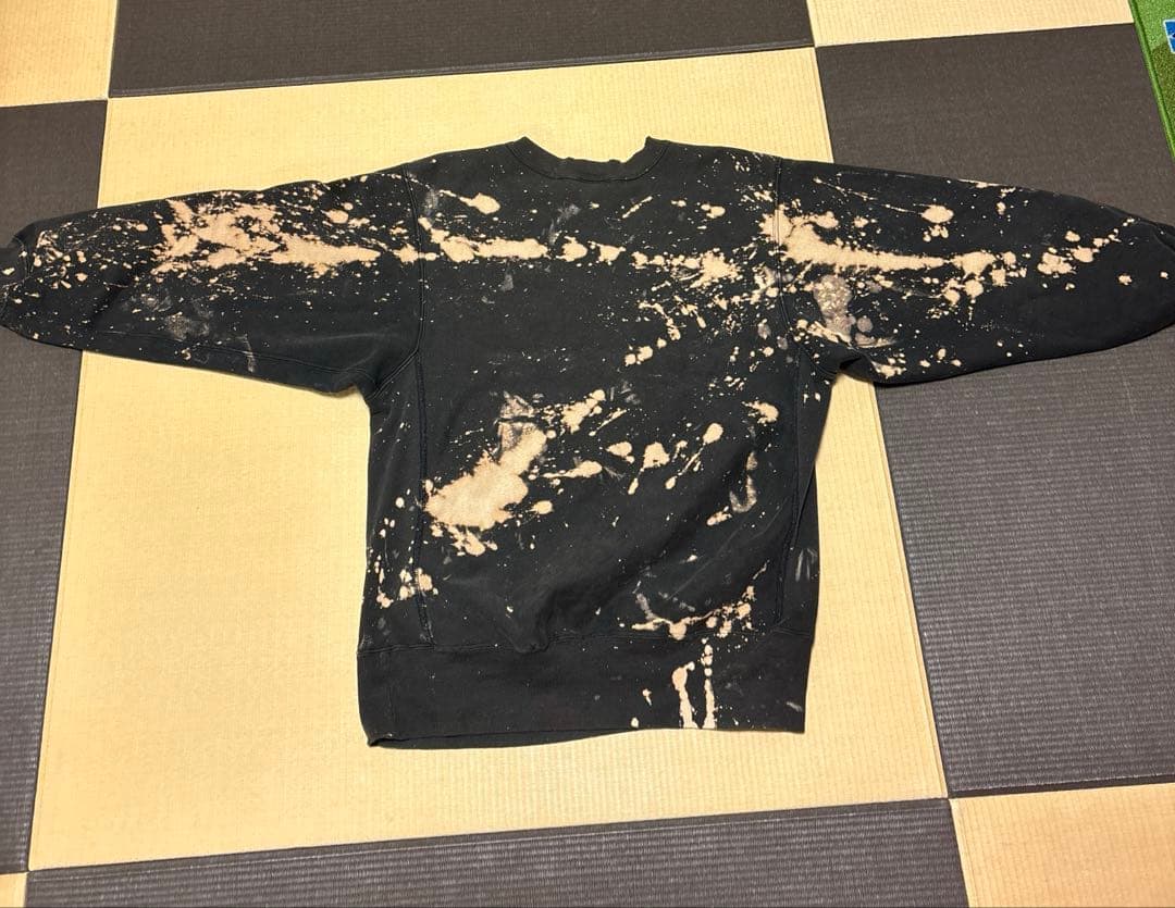 Champion 90sリバースウィーブ 鬼フェード スウェット