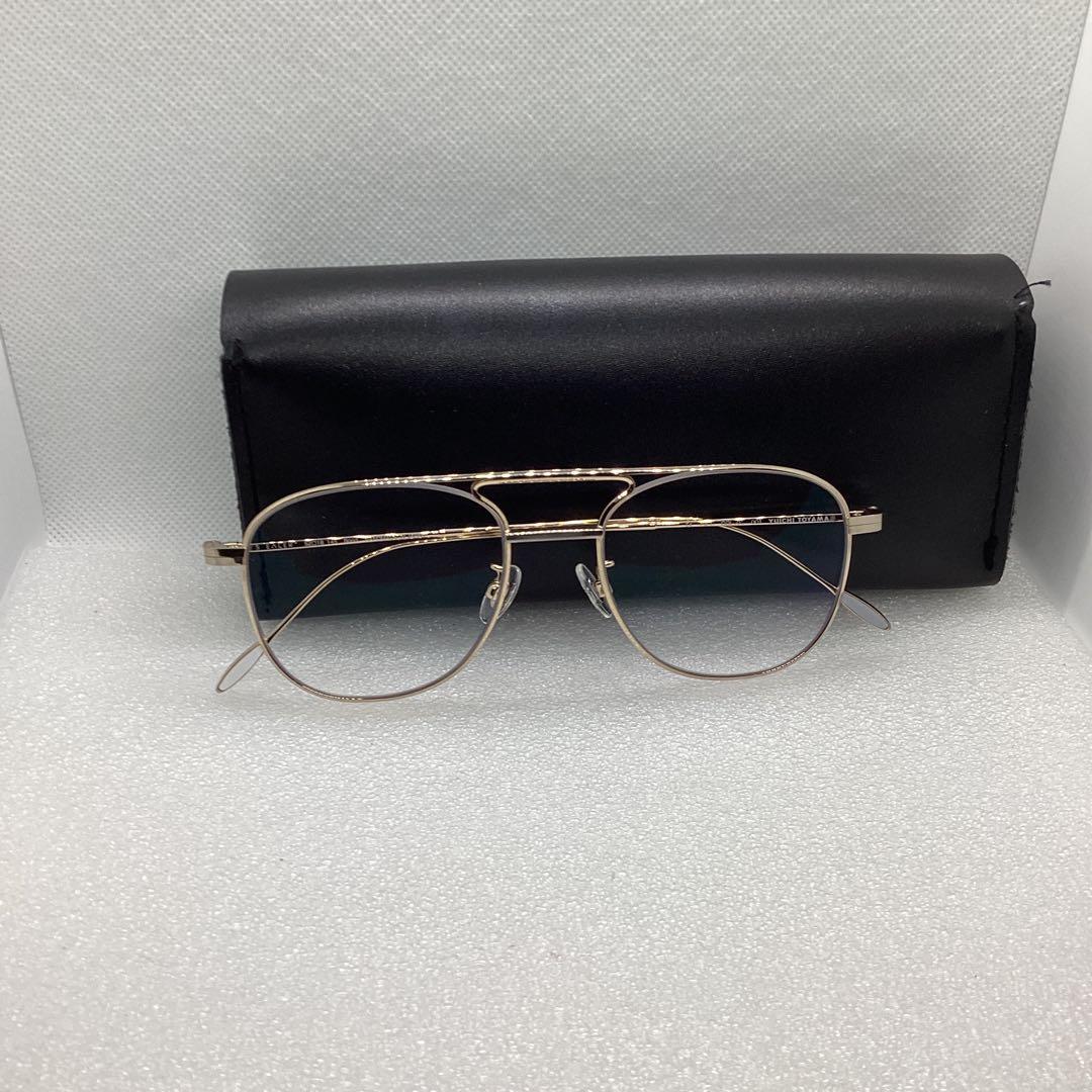 ■YUICHI TOYAMA. ■ツーブリッジ ■ゴールド●ユウイチトヤマ