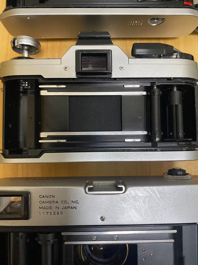 Canon AE-1 FTb Canonet 一眼レフフィルムカメラ 3台