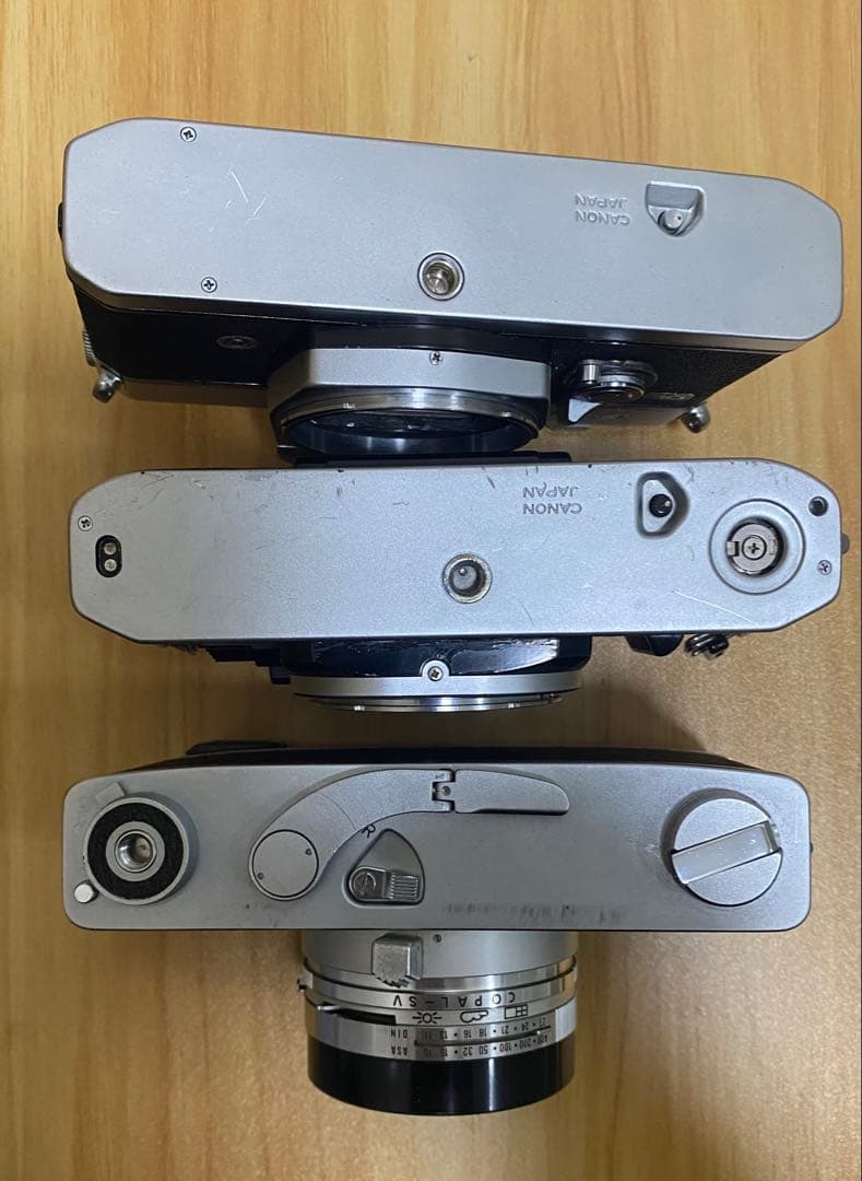 Canon AE-1 FTb Canonet 一眼レフフィルムカメラ 3台