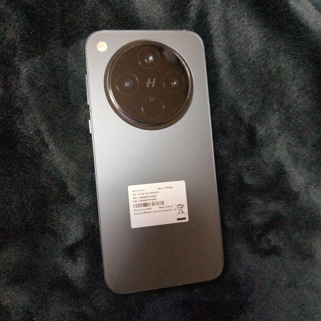 OPPO Find X8 国内版 512G ブラック 本体 SiMフリー