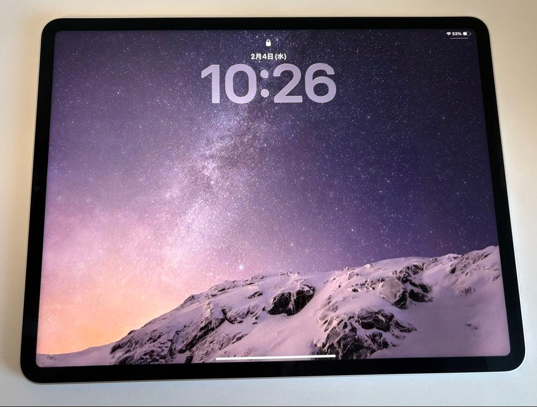 Apple iPad Pro 5世代 M1 12.9インチ シルバー BT89%