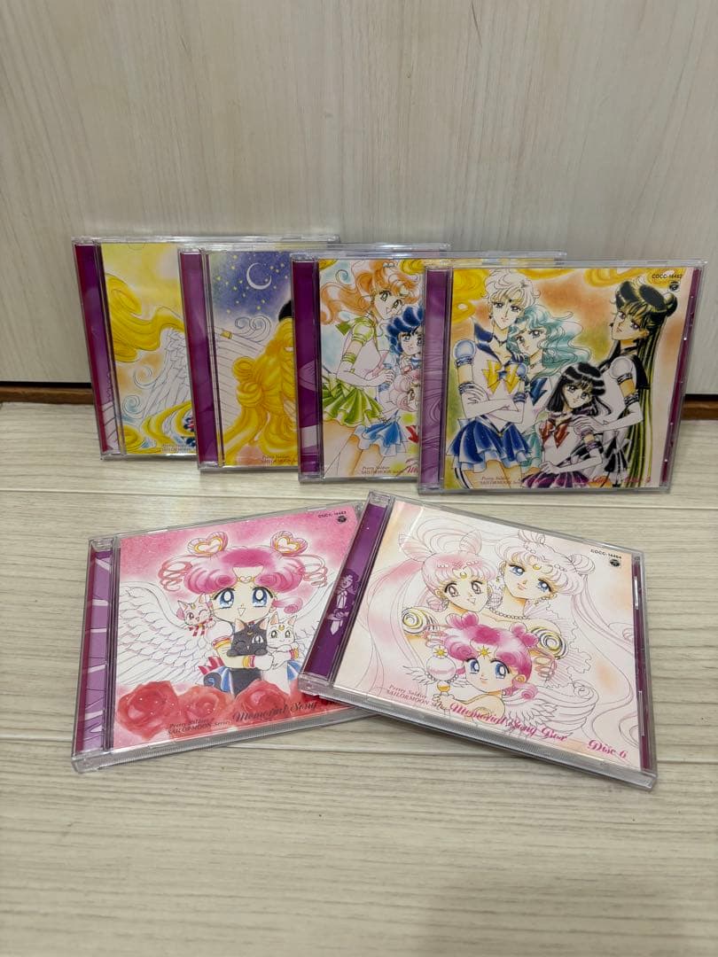 セーラームーン メモリアルソングボックス6枚組