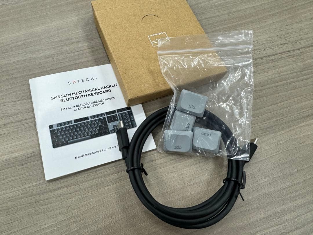 SATECHI SM3 108キー　フルサイズ　テンキー付き