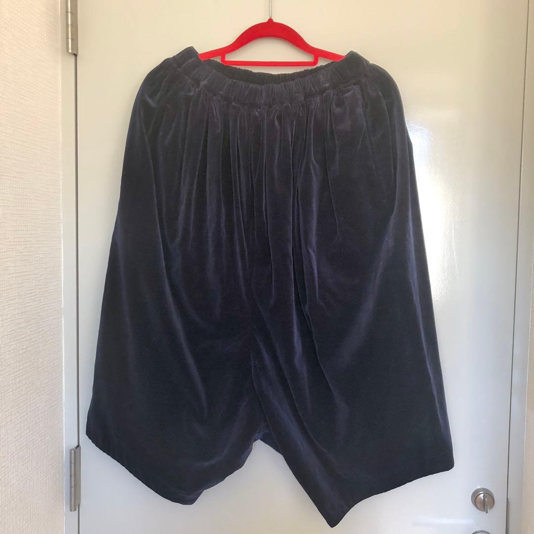 コムコム　コムデギャルソン　ベロア　パンツ