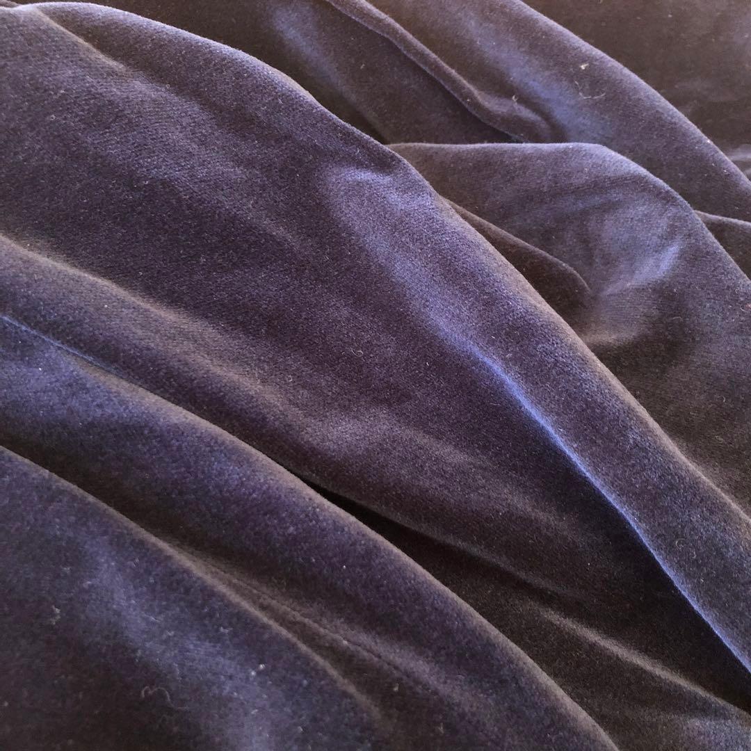 コムコム　コムデギャルソン　ベロア　パンツ