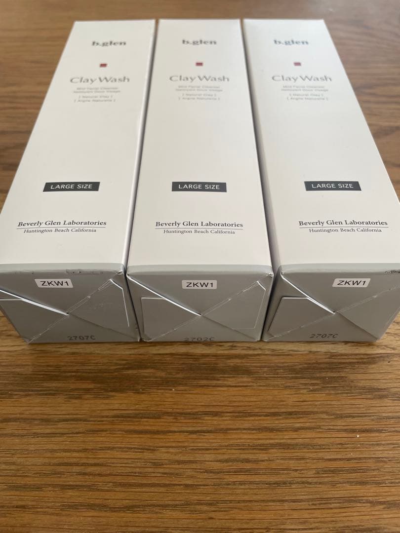 b.glen ビーグレン クレイウォッシュ ラージサイズ 200g 3本セット