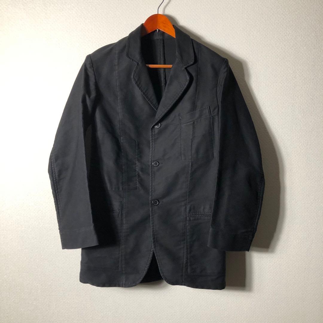 ANATOMICA アナトミカ テーラードジャケット フレンチモールスキン 黒
