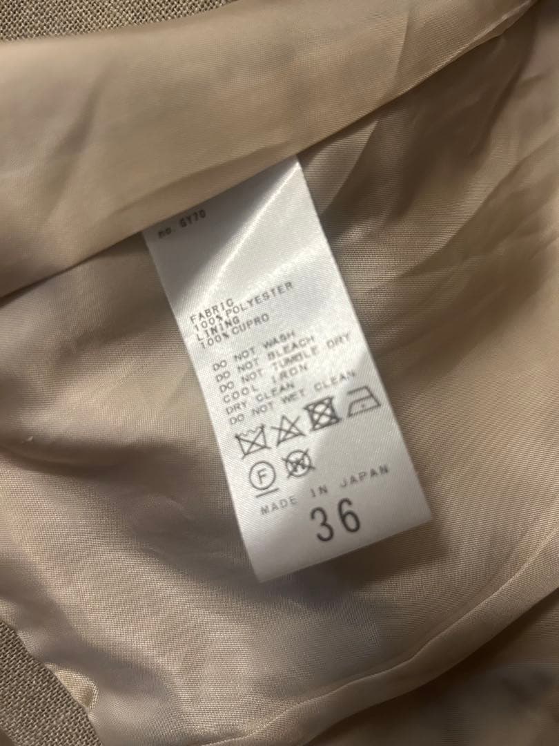 plage RIAM OXテーラードジャケット36