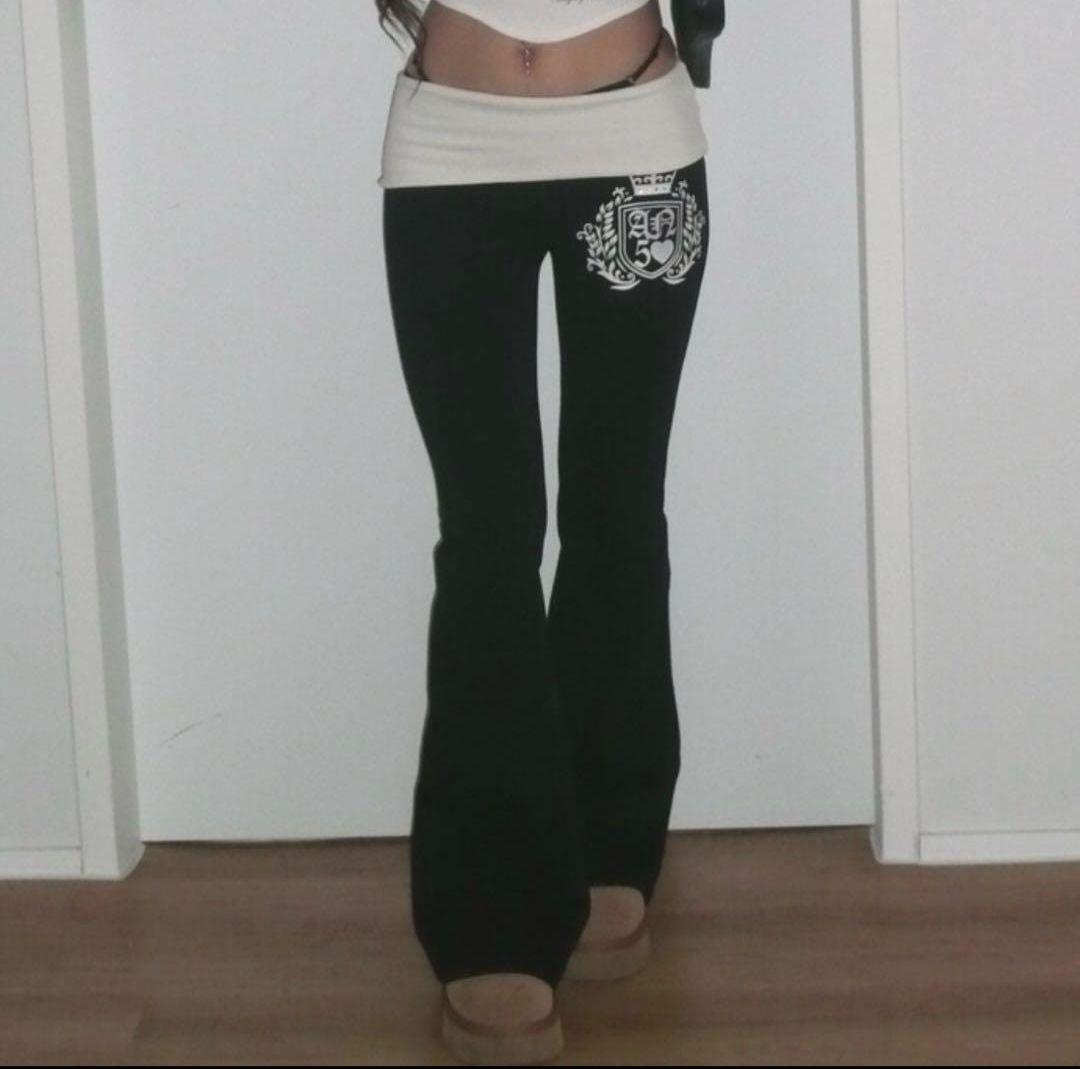 angelnumber555 フレアパンツ ブラック シズニルック 韓国