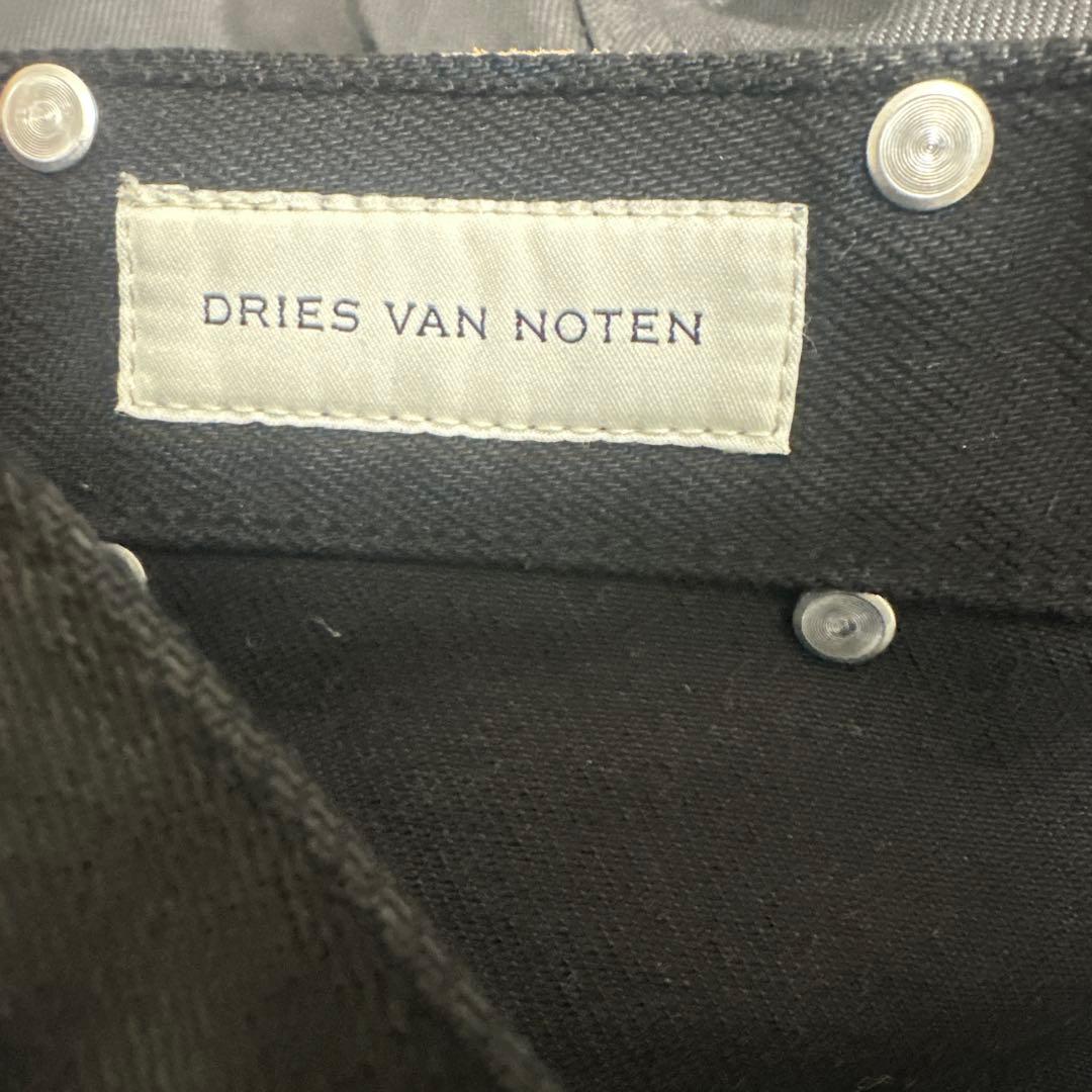 dries van noten 25aw コーティングデニム