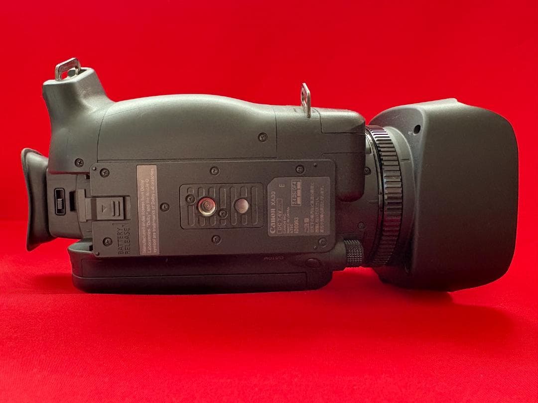 【OH済み美品】「Canon 業務用HDデジタルビデオカメラ XA30」