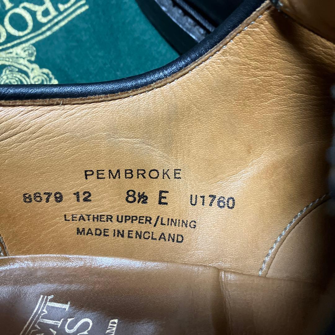 クロケット&ジョーンズ　ウイングチップ　UK8.5E ダイナイトソール