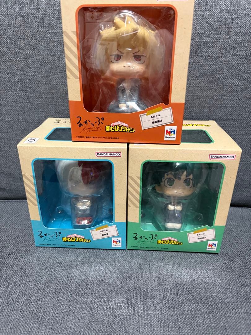 僕のヒーローアカデミア　ヒロアカ　るかっぷ　爆豪勝己　轟焦凍　緑谷出久