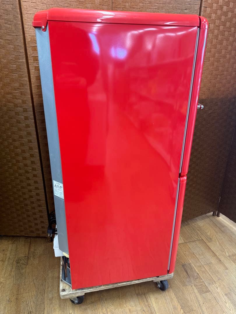 F094 e angle レトロデザイン　冷蔵庫　2ドア　ANG-RE151