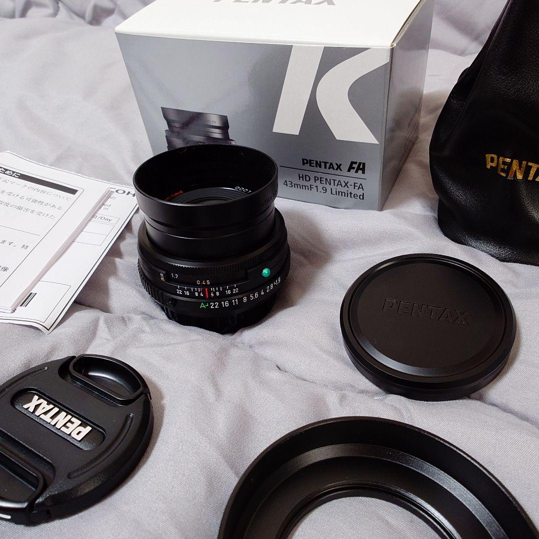 PENTAX FA 43mm F1.9 Limited おまけ付