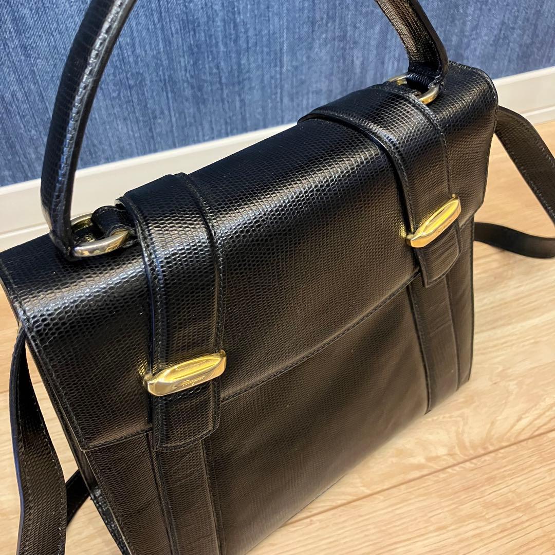 ビンテージ！Salvatore Ferragamo/フェラガモ　ショルダーバッグ