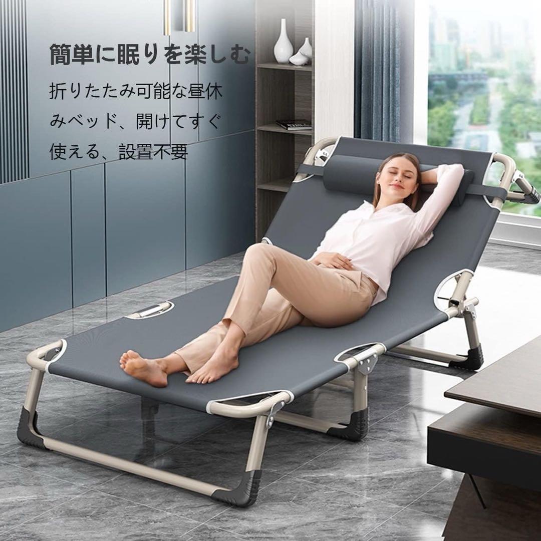 折りたたみベッド 簡易ベッド シングルベッド おりたたみべッド インストール不要