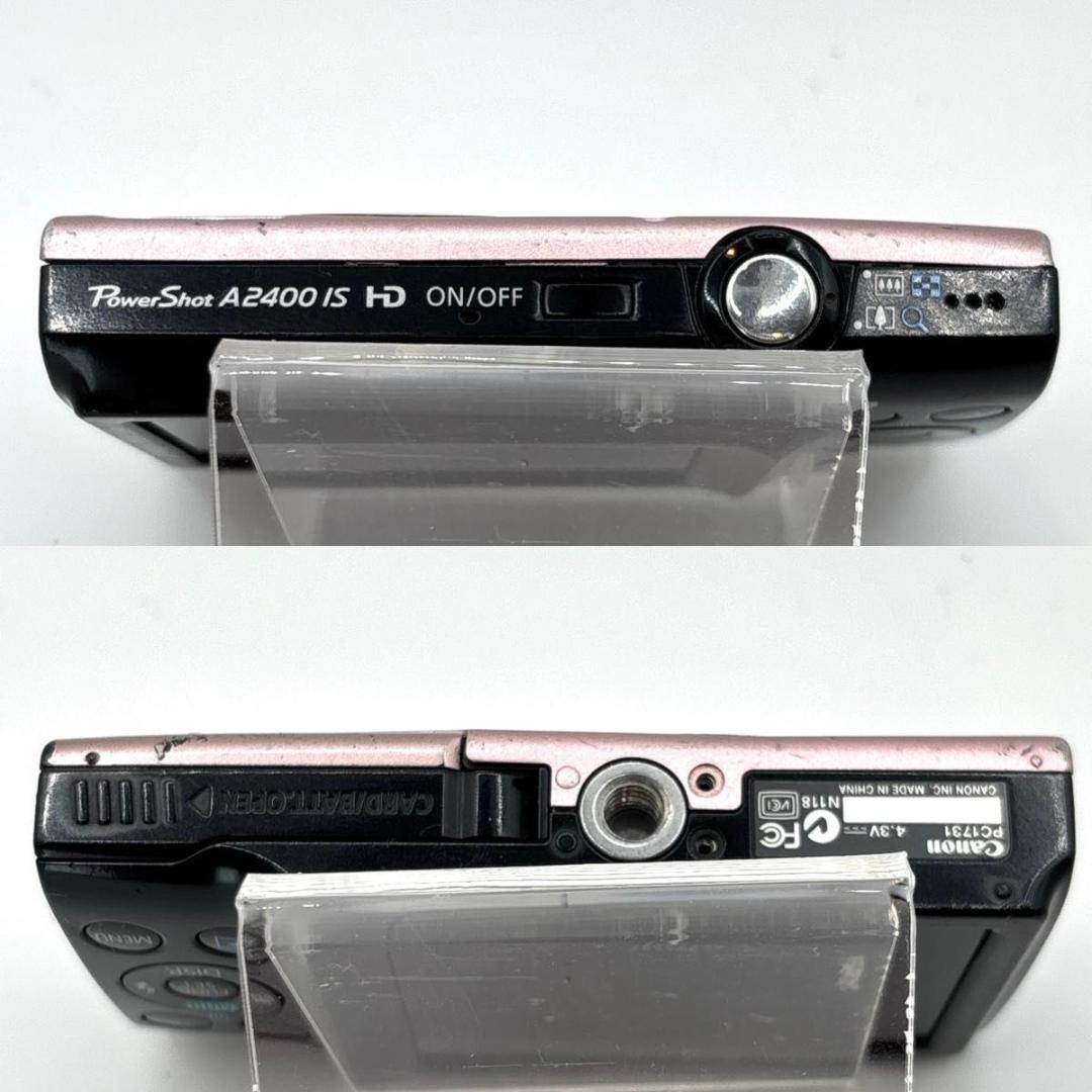 Canon PowerShot A2400 IS ピンク　PC1731　デジカメ