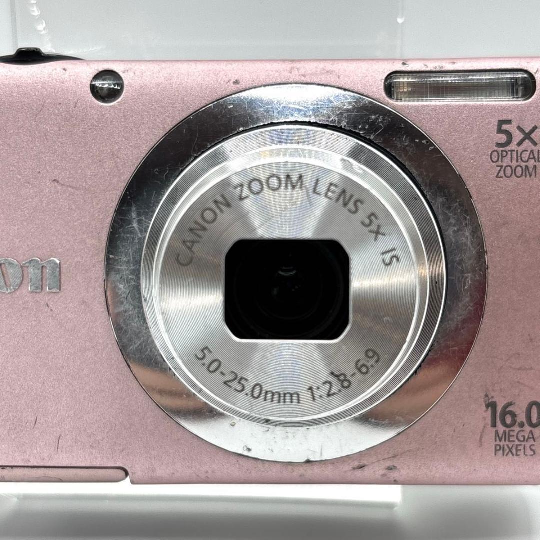 Canon PowerShot A2400 IS ピンク　PC1731　デジカメ