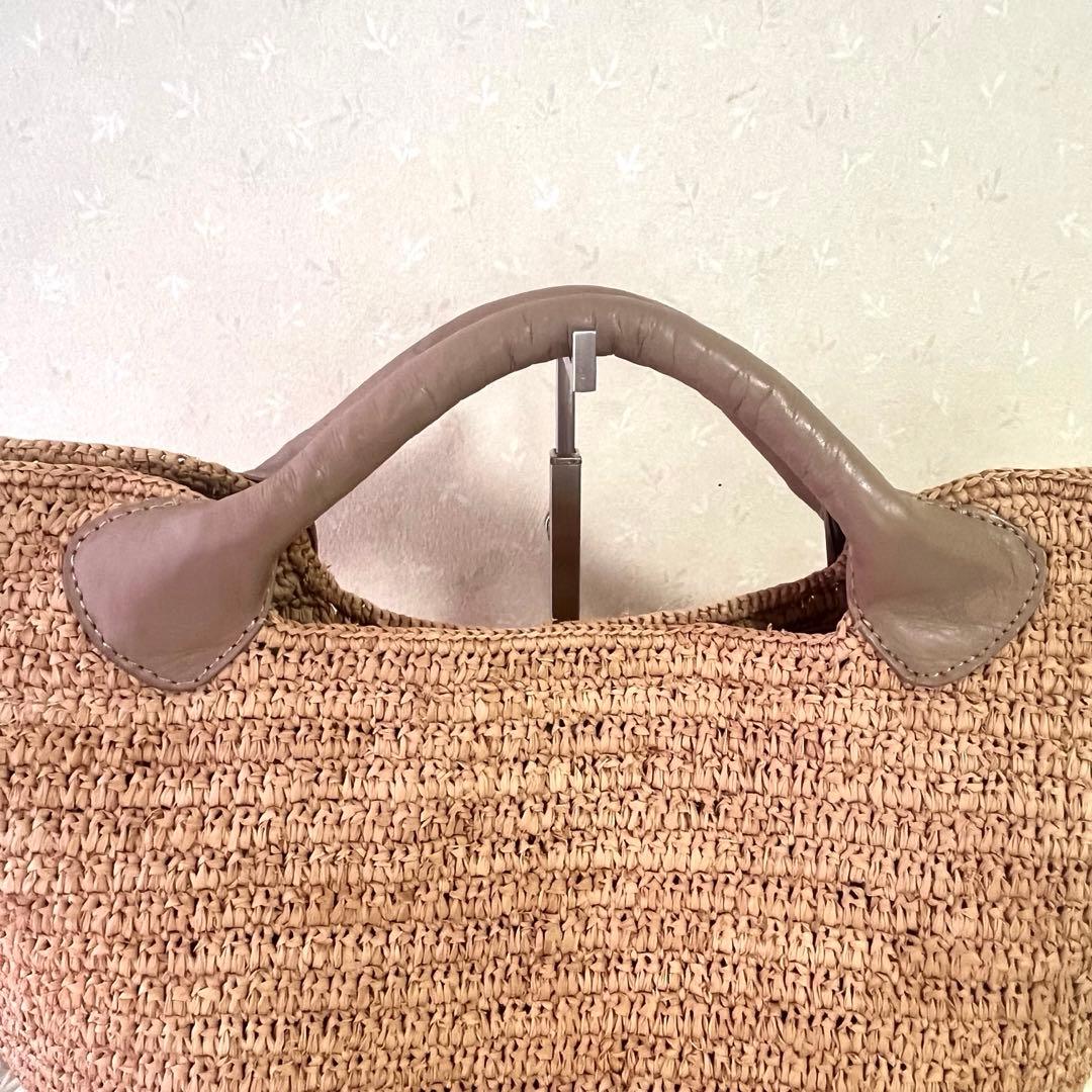 ヘレンカミンスキー ラフィア トートバッグ CassiaS ショルダー付