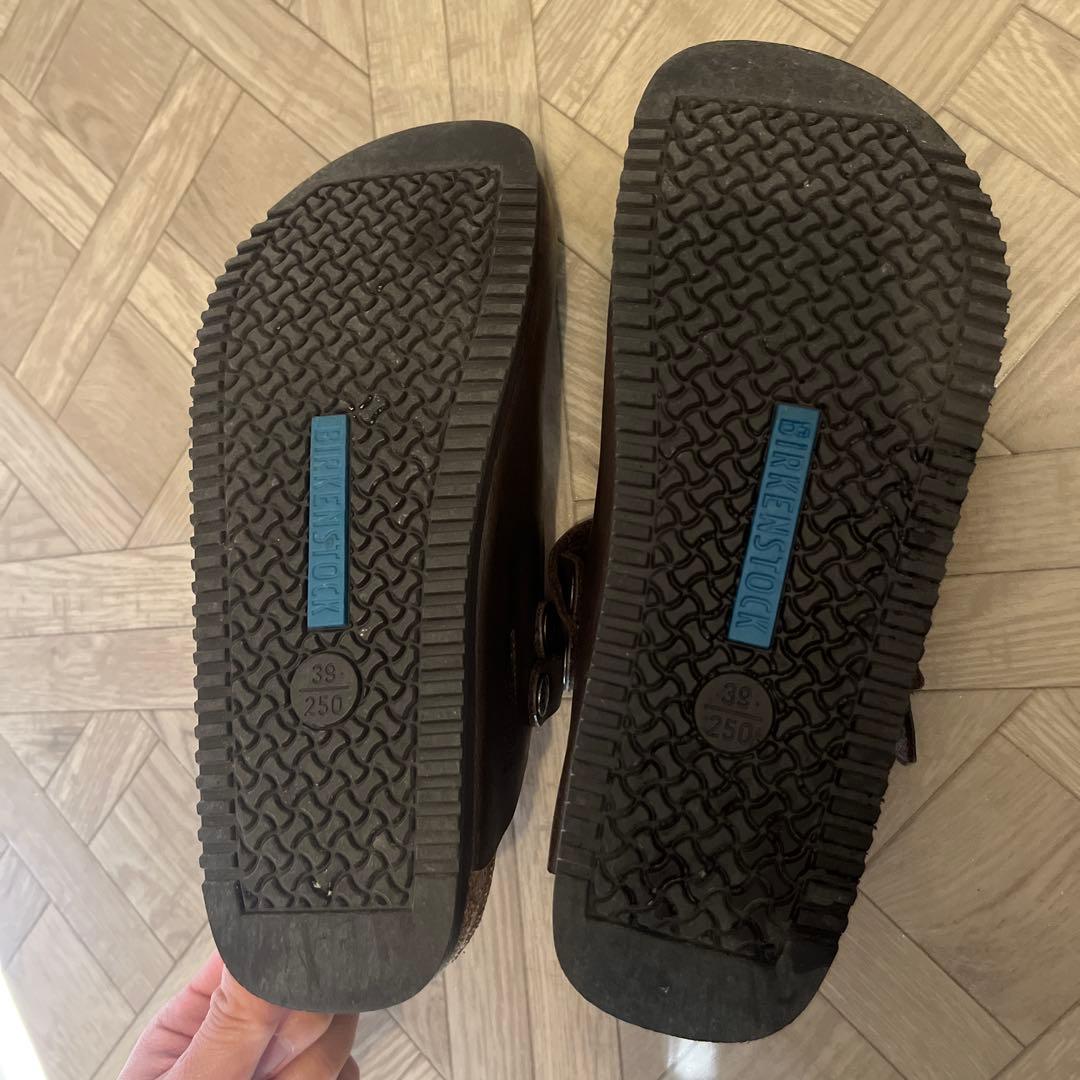 Birkenstock ブラウン サボサンダル 39