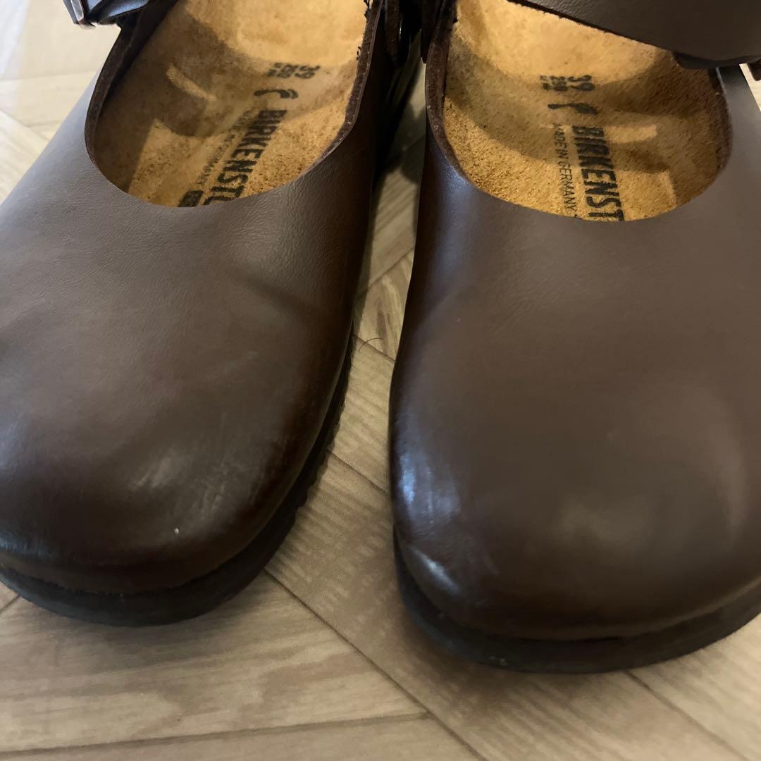 Birkenstock ブラウン サボサンダル 39