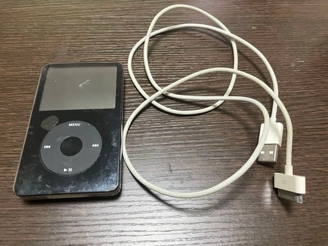 ジャンク品【大容量160GB化】iPod 第5世代 (60GBベース) ブラック