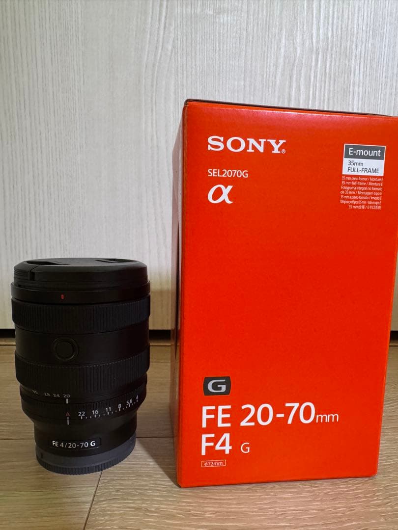 SONY FE 20-70mm F4 G レンズ sel2070g 試し撮りのみ
