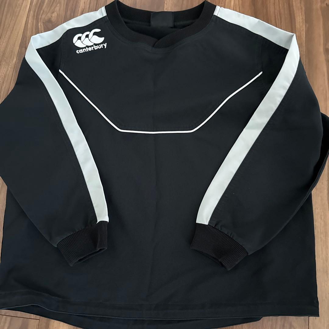 セットアップ！canterbury ウォームアップウェア 160サイズ 黒