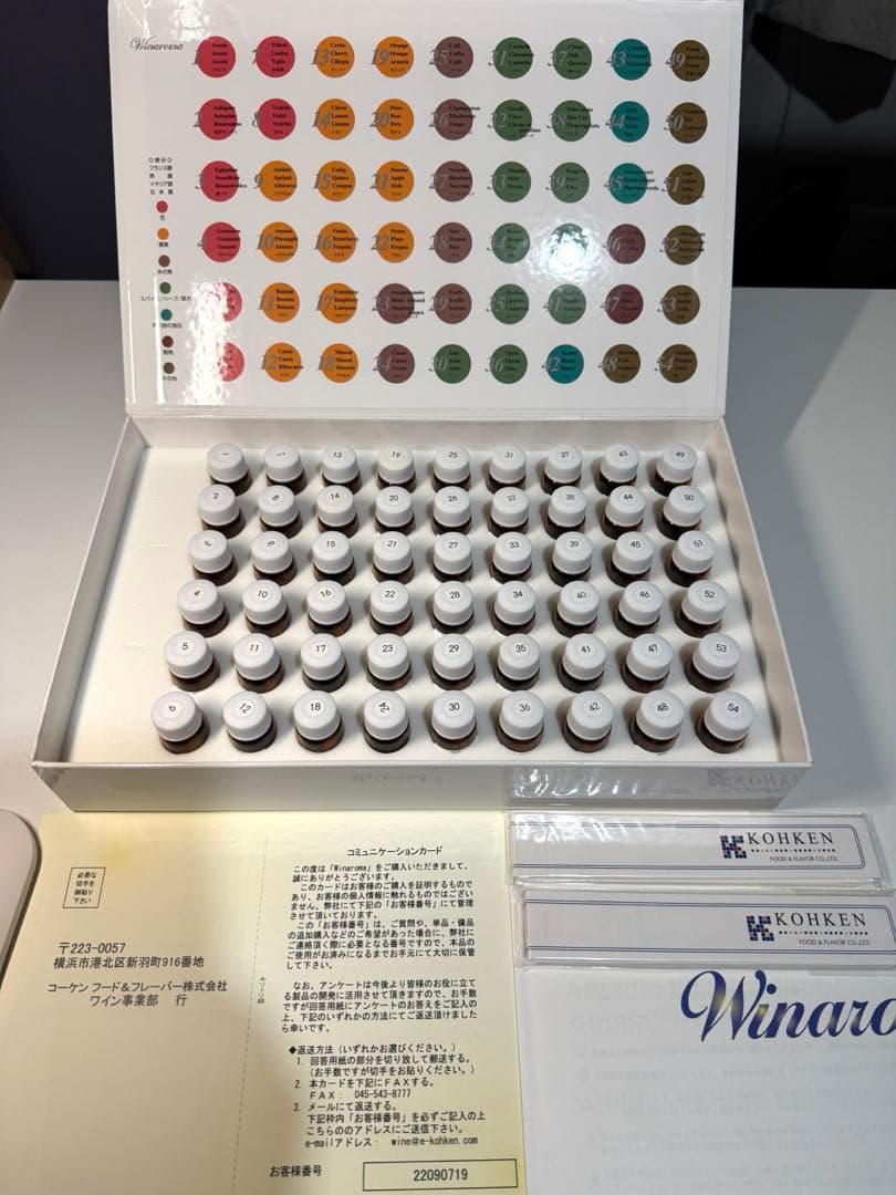 ぺ*ん様 Winaroma 香料セット 54本 KOHKEN製