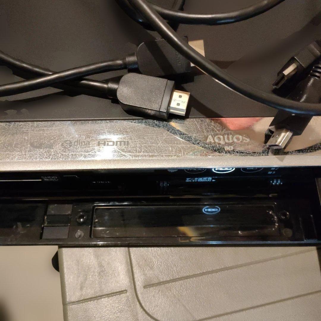 起動可SHARP AQUOS ブルーレイレコーダー BD-T2600 3番組録画