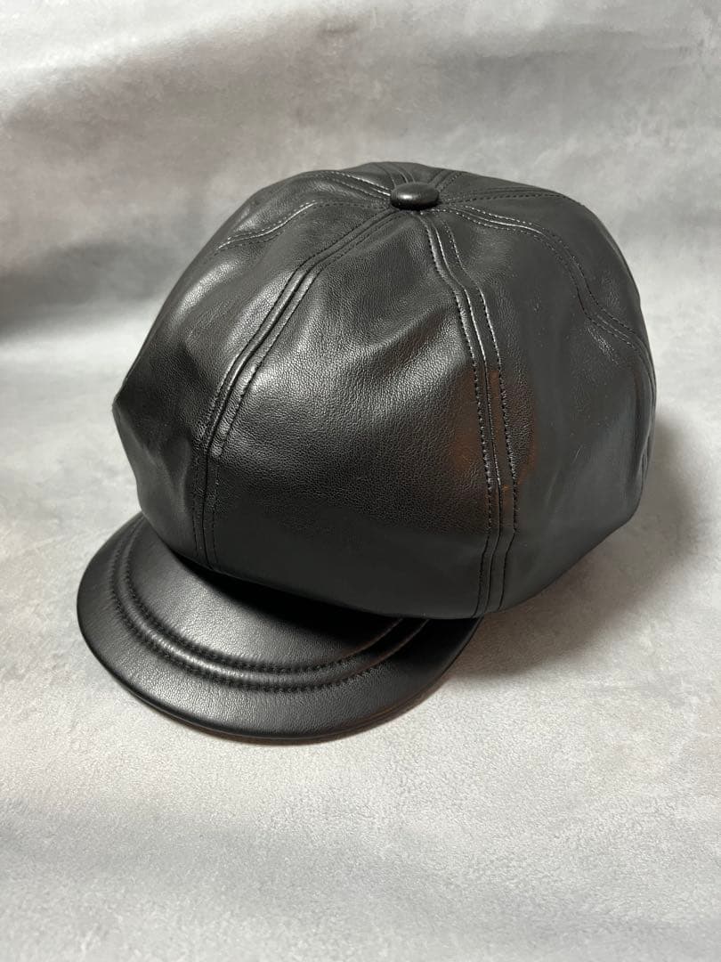 CPH カワシマタカヒロ レザー キャスケット M/L