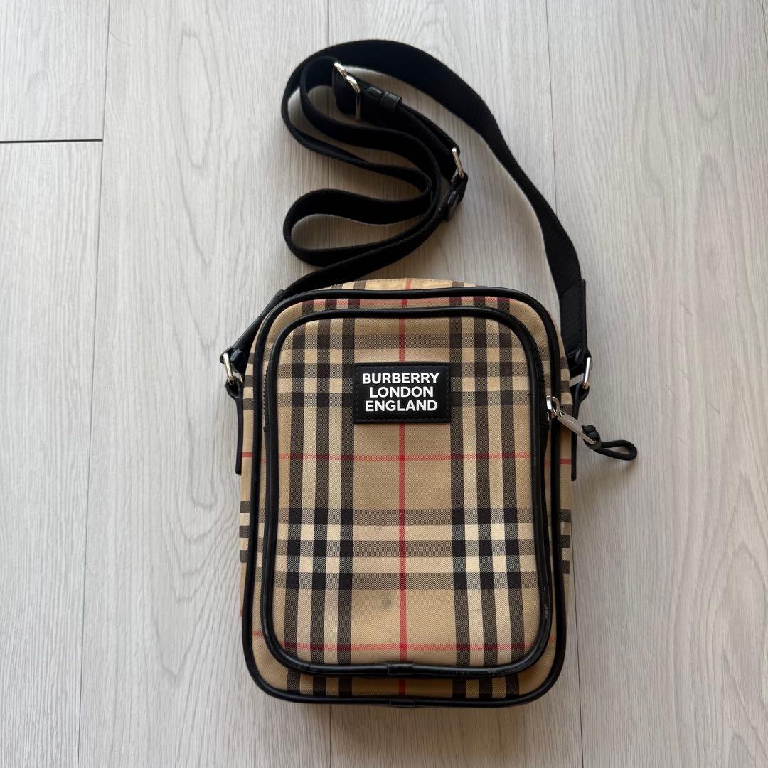 バーバリー BURBERRY チェック柄 ショルダーバッグ