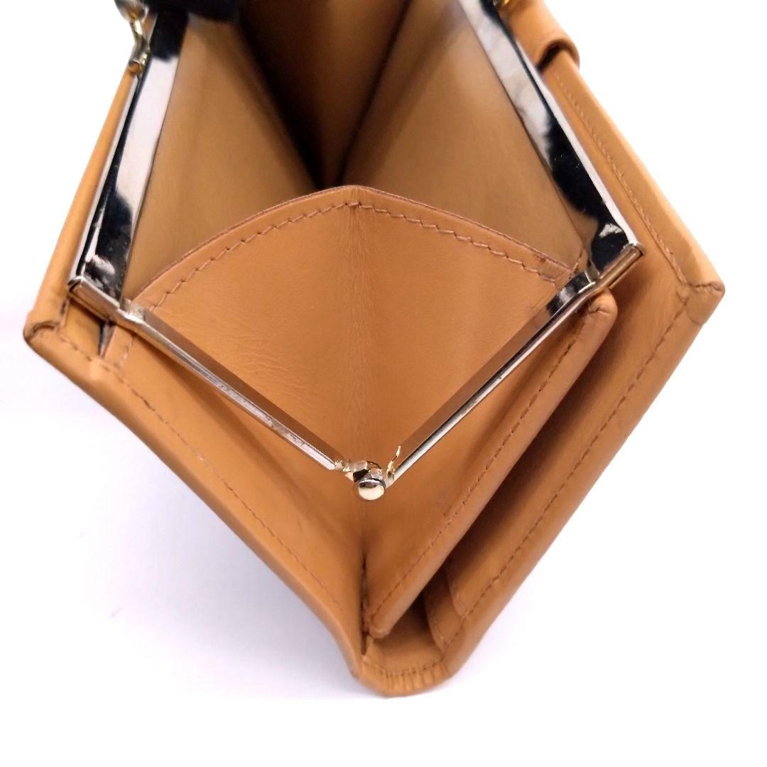 CELINE M12 長財布 がま口 マカダム柄 ヴィンテージ ブラウン