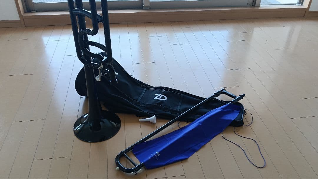 ZO TB-05BK プラスチックテナーバストロンボーン／太管 ブラック プラ管