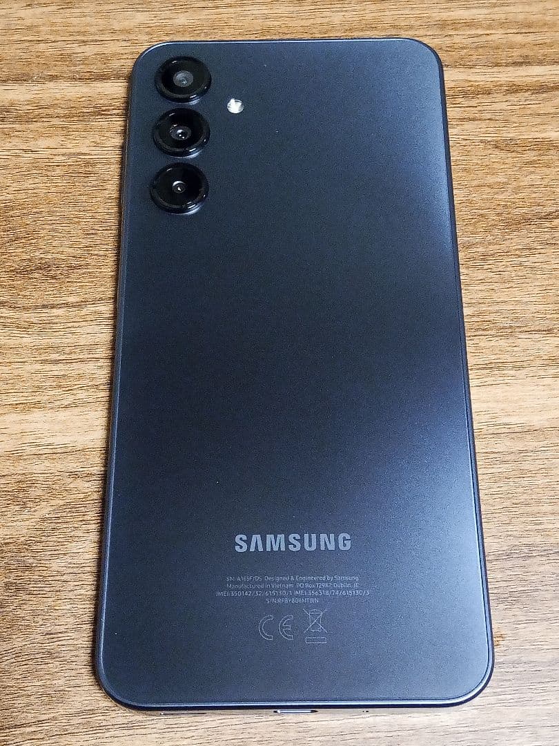 ほぼ未使用 Samsung Galaxy A16 ブラック 4GB/128GB
