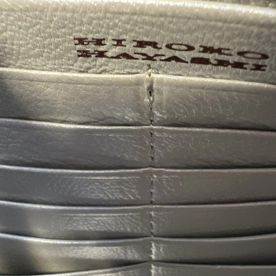 HIROKO HAYASHI シルバー クラッチバッグ