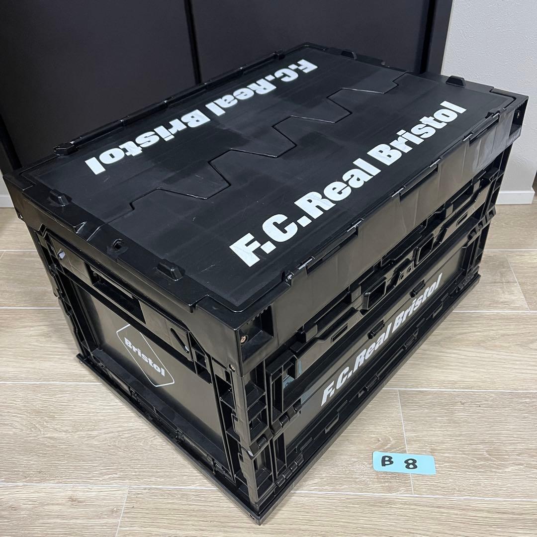 F.C.R.B ブリストル 収納コンテナ 折りたたみ 黒　(B)8